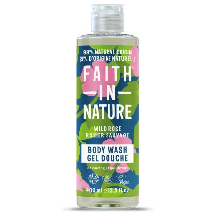 Faith in Nature tusfürdő Vadrózsa 400 ml