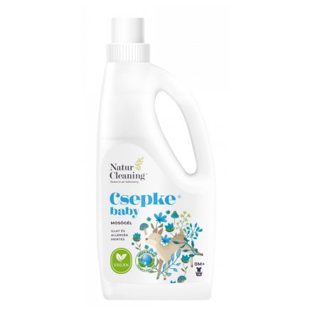 Csepke baby allergénmentes mosógél 0m+ (1 liter)