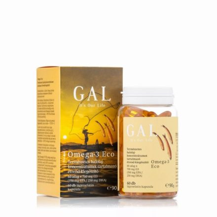 GAL Omega-3 Eco (60 db, 90g) Lágyzselatin Kapsz.