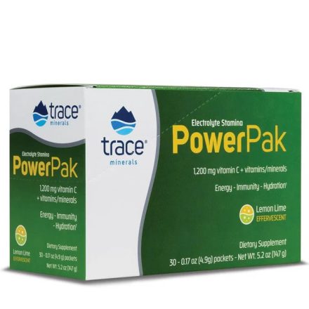 Power Pak Lemon Lime - Citrom lime ízű elektrolit ital (30 db tasak)