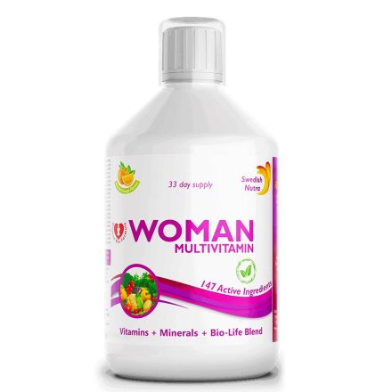 SWEDISH NUTRA Woman folyékony multivitamin nőknek 500ml