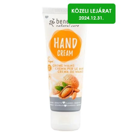 benecos Kézkrém classic 75ml (érzékeny bőrre)