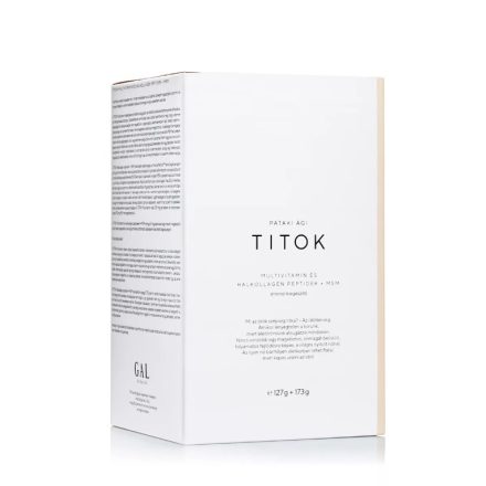 TITOK Multivitamin és Halkollagén Peptidek + MSM (30 adag)