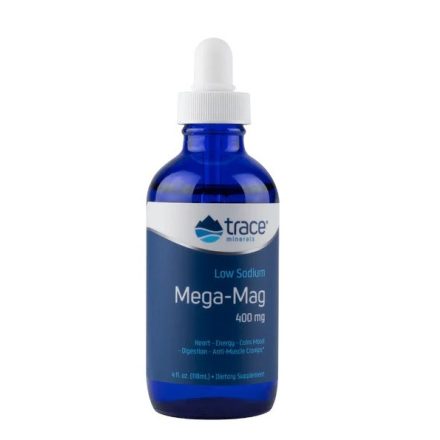 Trace Minerals Mega-Mag 400mg, (118ml)